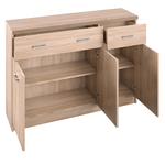 Casa si Gradina - Mobilier - Dulapuri si sifoniere - Dulapuri - Comoda 3D2S, stejar Sonoma, TOPTY TIP 23 - Infinity.ro