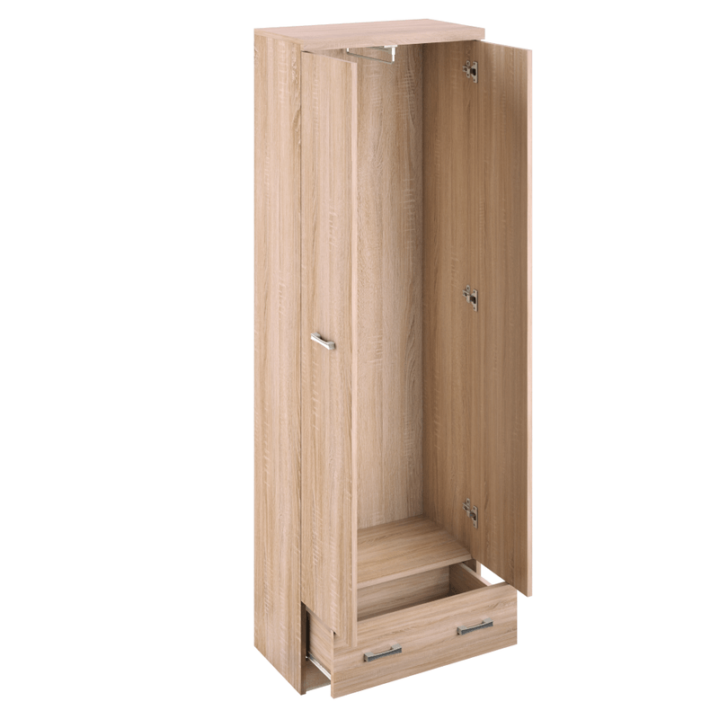 Casa si Gradina - Mobilier - Dulapuri si sifoniere - Dulapuri - Dulap cu oglinda 2D1S/60, stejar Sonoma, TOPTY TIP 38 - Infinity.ro