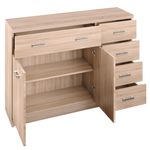 Casa si Gradina - Mobilier - Dulapuri si sifoniere - Dulapuri - Comoda 2D5S, stejar Sonoma, TOPTY TIP 22 - Infinity.ro