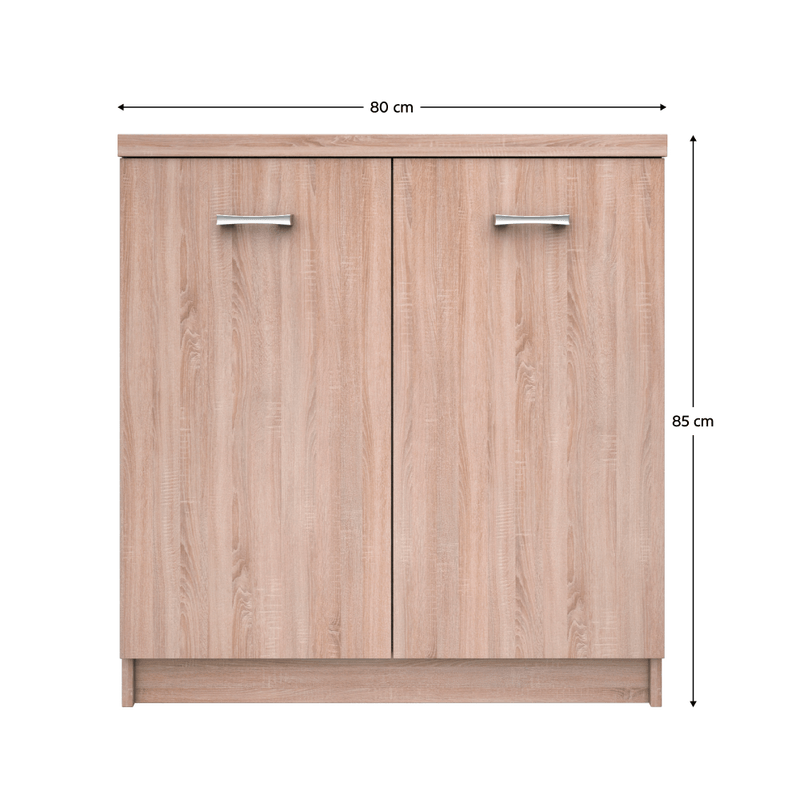 Casa si Gradina - Mobilier - Dulapuri si sifoniere - Dulapuri - Comoda 2D, stejar Sonoma, TOPTY TIP 21 - Infinity.ro