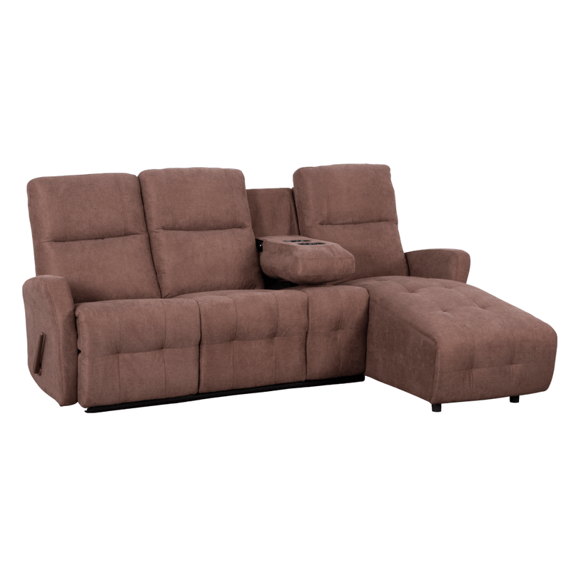 Casa si Gradina - Mobilier - Canapele si coltare - Coltare - Set coltar reglabil, maro, dreapta, TROJAN ROH - Infinity.ro