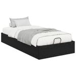 Casa si Gradina - Mobilier - Paturi si accesorii - Paturi - Cadru de pat otoman Stejar Negru 193 x 75,5 x 25 cm - Infinity.ro