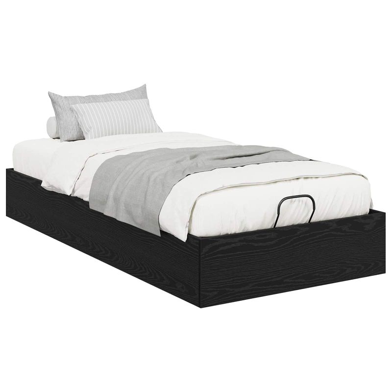 Casa si Gradina - Mobilier - Paturi si accesorii - Paturi - Cadru de pat otoman Stejar Negru 193 x 75,5 x 25 cm - Infinity.ro