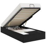 Casa si Gradina - Mobilier - Paturi si accesorii - Paturi - Cadru de pat otoman Stejar Negru 193 x 75,5 x 25 cm - Infinity.ro