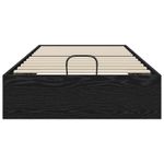 Casa si Gradina - Mobilier - Paturi si accesorii - Paturi - Cadru de pat otoman Stejar Negru 193 x 75,5 x 25 cm - Infinity.ro