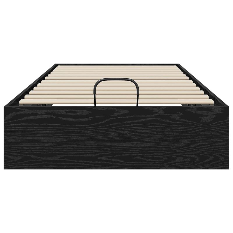 Casa si Gradina - Mobilier - Paturi si accesorii - Paturi - Cadru de pat otoman Stejar Negru 193 x 75,5 x 25 cm - Infinity.ro