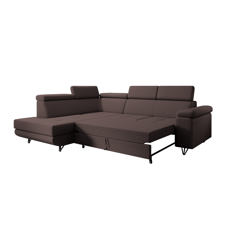 Casa si Gradina - Mobilier - Canapele si coltare - Canapele - Canapea extensibila, maro, stanga, JOGI ROH - Infinity.ro