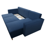 Casa si Gradina - Mobilier - Canapele si coltare - Canapele - Canapea extensibila, albastru, dreapta, BLEKY ROH - Infinity.ro