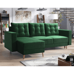 Casa si Gradina - Mobilier - Canapele si coltare - Canapele - Canapea extensibila, verde, stanga, BLEKY ROH - Infinity.ro