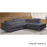 Casa si Gradina - Mobilier - Canapele si coltare - Canapele - Set canapea, gri, material textil, dreapta, BUTON P - Infinity.ro
