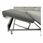 Casa si Gradina - Mobilier - Canapele si coltare - Canapele - Set canapea cu spatiu de depozitare, gri deschis, material textil, stanga, BUTON R - Infinity.ro