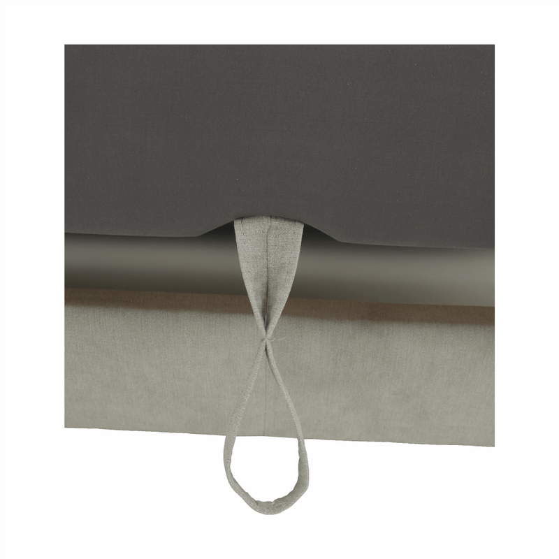 Casa si Gradina - Mobilier - Canapele si coltare - Canapele - Set canapea cu spatiu de depozitare, gri deschis, material textil, stanga, BUTON R - Infinity.ro