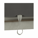 Casa si Gradina - Mobilier - Canapele si coltare - Canapele - Set canapea cu spatiu de depozitare, gri deschis, material textil, dreapta, BUTON R - Infinity.ro