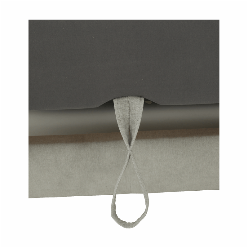 Casa si Gradina - Mobilier - Canapele si coltare - Canapele - Set canapea cu spatiu de depozitare, gri deschis, material textil, dreapta, BUTON R - Infinity.ro