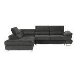 Casa si Gradina - Mobilier - Canapele si coltare - Canapele - Set canapea cu spatiu de depozitare, gri, material textil, stanga, BUTON R - Infinity.ro