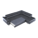 Casa si Gradina - Mobilier - Canapele si coltare - Coltare - Set canapea cu spatiu de depozitare, gri, dreapta, BUTON R - Infinity.ro