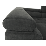 Casa si Gradina - Mobilier - Canapele si coltare - Canapele - Set canapea cu spatiu de depozitare, gri, material textil, stanga, BUTON R - Infinity.ro