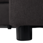 Casa si Gradina - Mobilier - Canapele si coltare - Canapele - Set canapea, gri-maro /galben, material textil, dreapta, BRATO - Infinity.ro