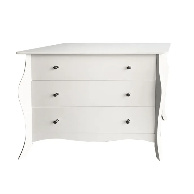 Casa si Gradina - Mobilier - Comode si corpuri - Comode - Comoda, alba, ELIANA - Infinity.ro