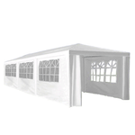 Casa si Gradina - Gradina si terasa - Umbrele si pavilioane - Corturi evenimente - Cort de petrecere de gradina, alb, 3x9 m, TEKNO NEW TIP 3 + 8 fete - Infinity.ro