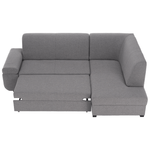 Casa si Gradina - Mobilier - Canapele si coltare - Canapele - Canapea extensibila, suvite gri, dreapta, FOSA ROH - Infinity.ro