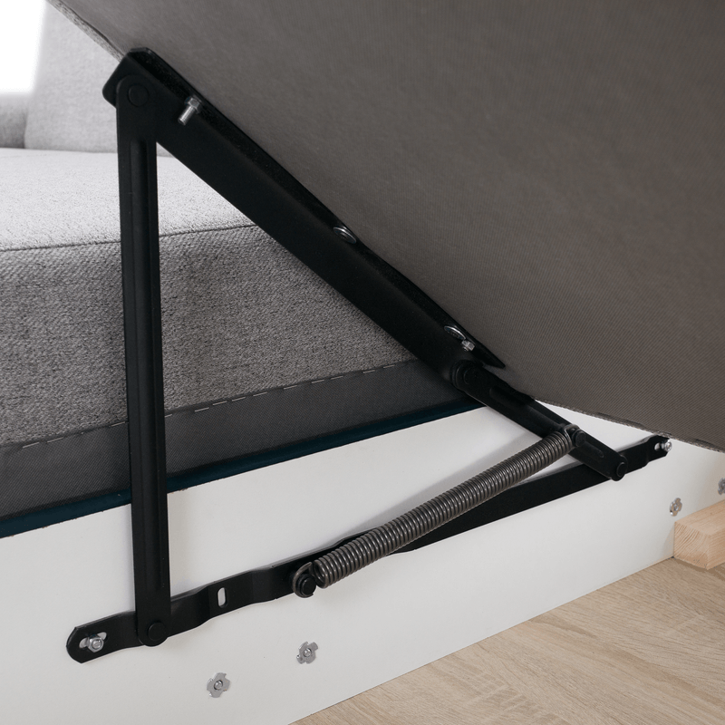 Casa si Gradina - Mobilier - Canapele si coltare - Canapele - Canapea extensibila, suvite gri, dreapta, FOSA ROH - Infinity.ro