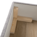 Casa si Gradina - Mobilier - Canapele si coltare - Canapele - Canapea extensibila, suvite gri, dreapta, FOSA ROH - Infinity.ro