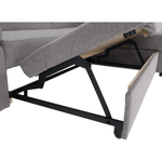 Casa si Gradina - Mobilier - Canapele si coltare - Canapele - Canapea extensibila, suvite gri, dreapta, FOSA ROH - Infinity.ro