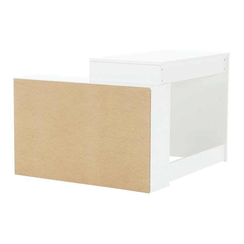 Casa si Gradina - Mobilier - Mese si birouri - Birouri - Birou PC, alb, universal, KORNER 2 NEW - Infinity.ro