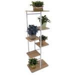 Casa si Gradina - Gradinarit si plante - Plante si ghivece - Ghivece si suporturi - Suport de flori, alb/strau de stejar, LEDOR TIP 2 - Infinity.ro