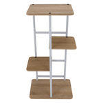 Casa si Gradina - Gradinarit si plante - Plante si ghivece - Ghivece si suporturi - Suport de flori, alb/sonoma stejar, LEDOR TIP 1 - Infinity.ro