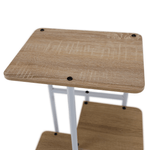 Casa si Gradina - Gradinarit si plante - Plante si ghivece - Ghivece si suporturi - Suport de flori, alb/sonoma stejar, LEDOR TIP 1 - Infinity.ro