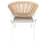 Casa si Gradina - Gradina si terasa - Mobilier exterior - Seturi mobila gradina - Setul de ratan pentru gradina cu 3 piese, alb/bej, ELIOR - Infinity.ro