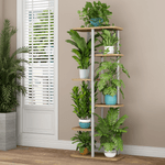 Casa si Gradina - Gradinarit si plante - Plante si ghivece - Ghivece si suporturi - Suport de flori, alb/strau de stejar, LEDOR TIP 2 - Infinity.ro