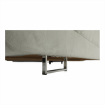 Casa si Gradina - Mobilier - Canapele si coltare - Canapele - Set canapea, gri deschis, material textil, dreapta, BUTON P - Infinity.ro