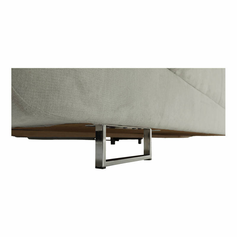 Casa si Gradina - Mobilier - Canapele si coltare - Canapele - Set canapea, gri deschis, material textil, dreapta, BUTON P - Infinity.ro