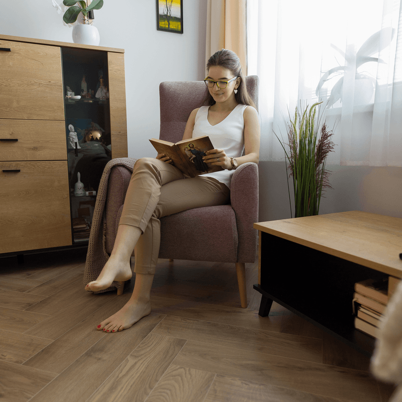 Casa si Gradina - Mobilier - Scaune si fotolii - Fotolii - Fotoliu cu urechi, roz antic/ fag, SAMY - Infinity.ro