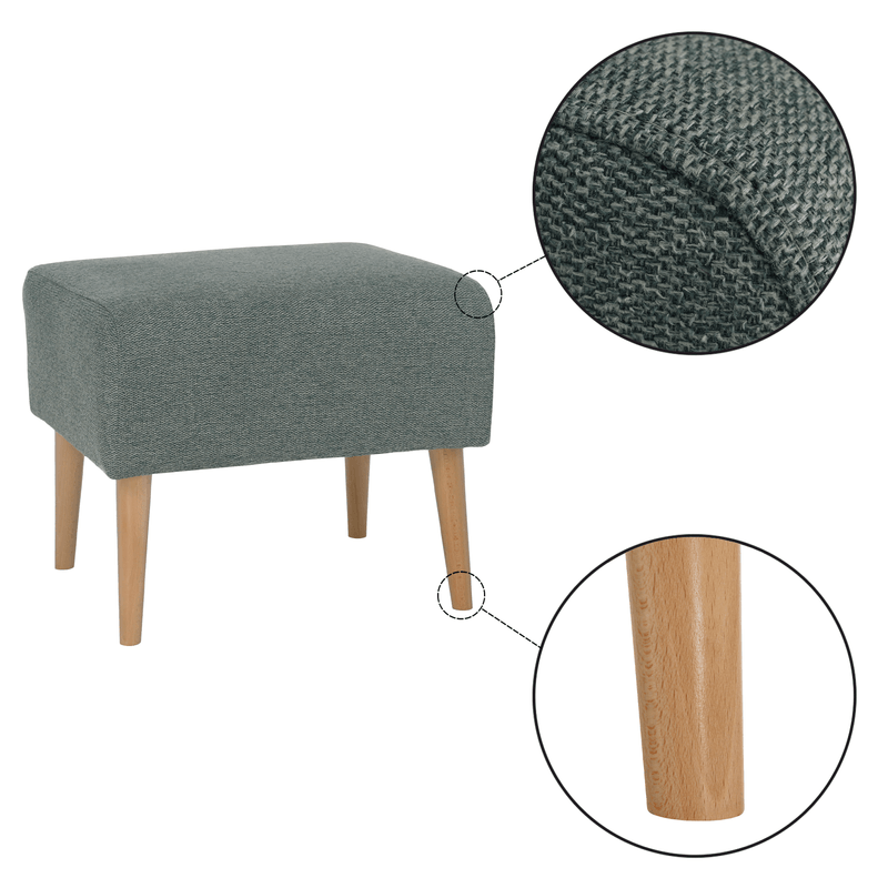 Casa si Gradina - Mobilier - Scaune si fotolii - Tabureti - Taburet, mentol/ fag, SAMY - Infinity.ro