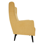 Casa si Gradina - Mobilier - Scaune si fotolii - Fotolii - Fotoliu cu urechi, galben/ negru, SAMY - Infinity.ro