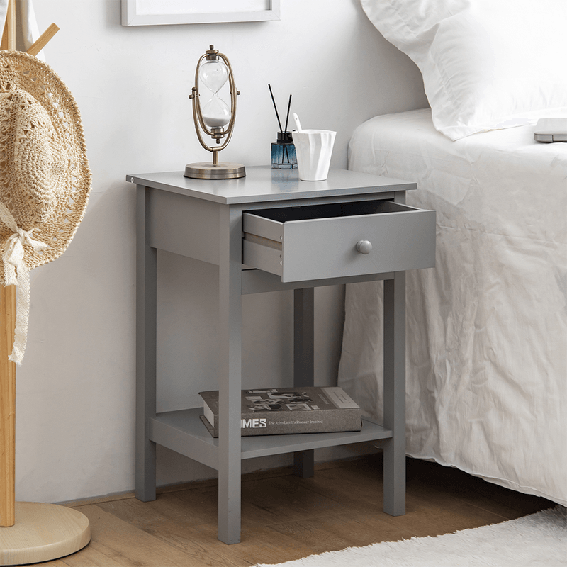 Casa si Gradina - Mobilier - Comode si corpuri - Noptiere - Noptiera, gri, MALISE - Infinity.ro