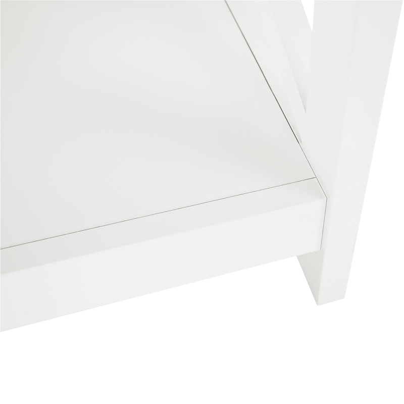 Casa si Gradina - Mobilier - Mese si birouri - Masute de cafea - Masuta de cafea, alba, EDRIA - Infinity.ro