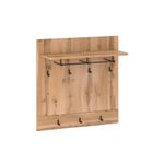 Casa si Gradina - Mobilier - Organizare si depozitare - Cuiere - Panou cuier, stejar apalache, PUSAN X - Infinity.ro