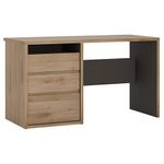 Casa si Gradina - Mobilier - Mese si birouri - Birouri - Birou PC, universal (S/ D), stejar shetland, SHELDON TIP 80 - Infinity.ro