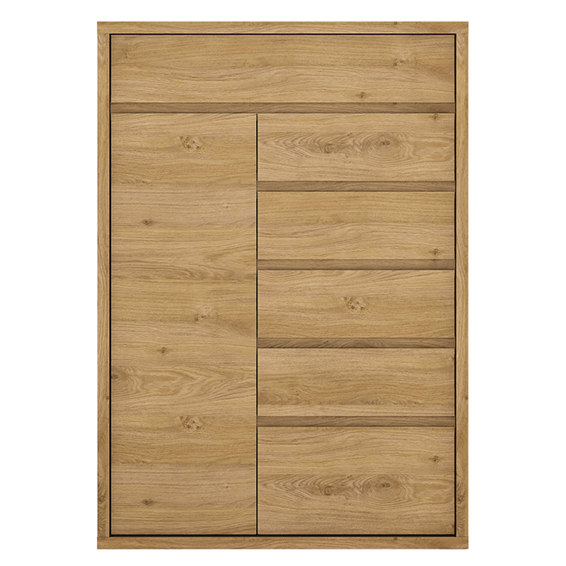 Casa si Gradina - Mobilier - Comode si corpuri - Comode - Comoda, stejar shetland, SHELDON TIP 32 - Infinity.ro