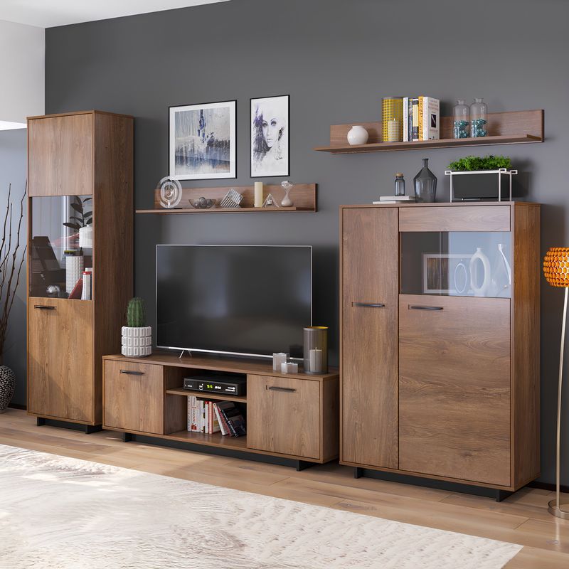 Casa si Gradina - Mobilier - Biblioteci si rafturi - Rafturi - Raft, stejar bolzano, DELIS D - Infinity.ro