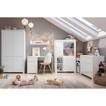 Casa si Gradina - Mobilier - Dulapuri si sifoniere - Dulapuri - Dulap 4D, alb lucios, LINDY - Infinity.ro