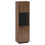 Casa si Gradina - Mobilier - Dulapuri si sifoniere - Dulapuri - Vitrina, stejar bolzano / negru, dreapta, DELIS A2 - Infinity.ro