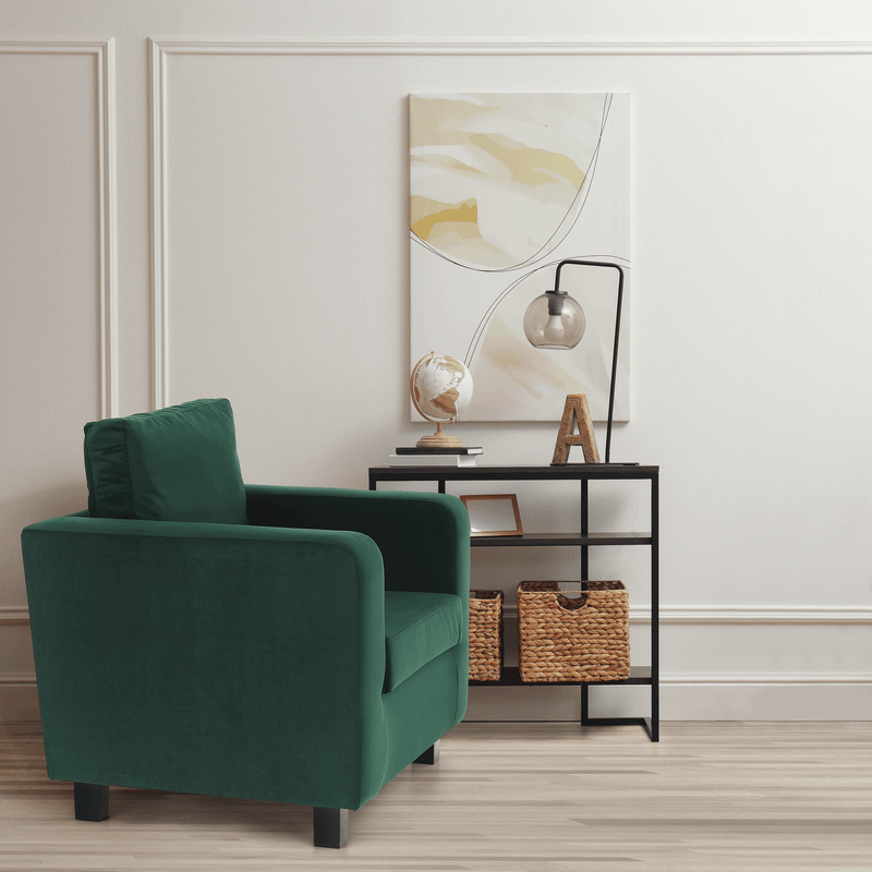 Casa si Gradina - Mobilier - Scaune si fotolii - Fotolii - Fotoliu, tesatura smarald, LUANA - Infinity.ro