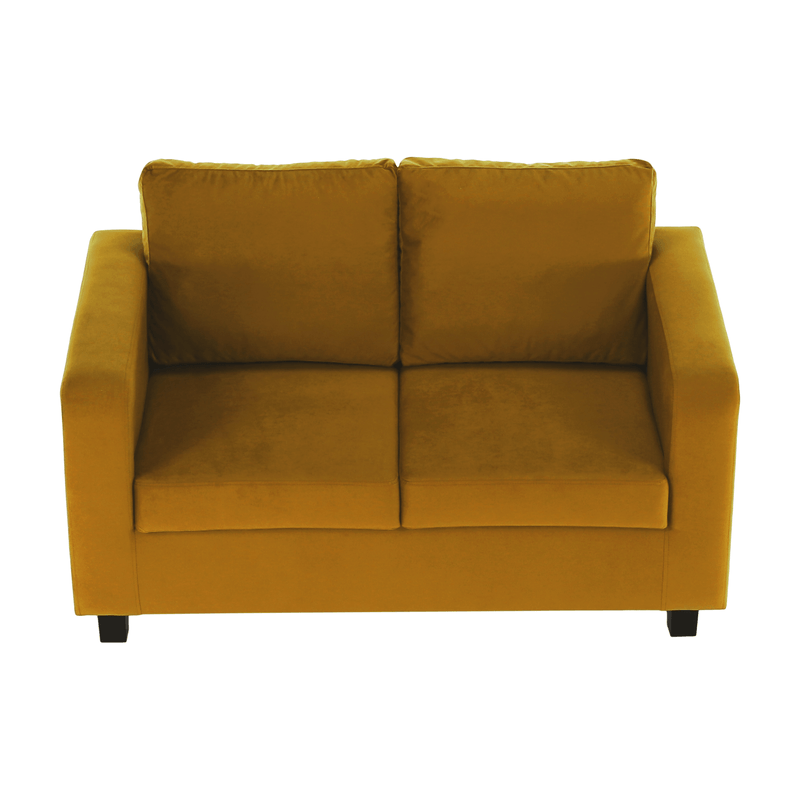 Casa si Gradina - Mobilier - Canapele si coltare - Canapele - Canapea complet tapitata, tesatura mustar, LUANA - Infinity.ro