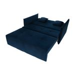 Casa si Gradina - Mobilier - Canapele si coltare - Canapele - Canapea 3 locuri, tesatura albastra Paris Riviera, ALANA - Infinity.ro